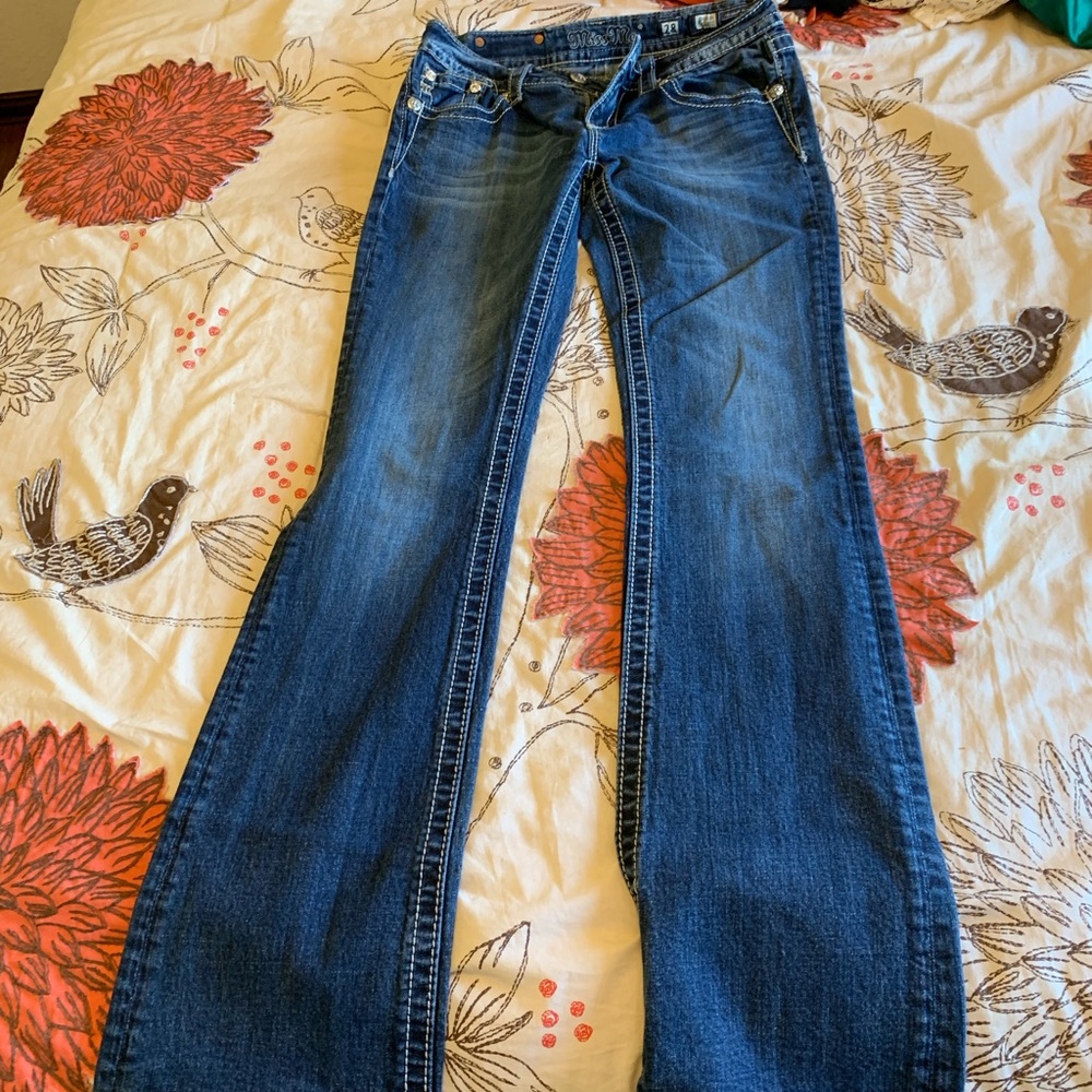 Miss me 28 boot cut rarely worn jeans